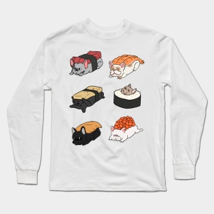 French Bulldog Sushi Rolls Frenchie Gift Long Sleeve T-Shirt